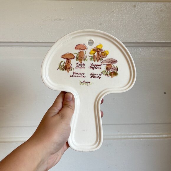Vintage Avon Mushroom Trivet - Picture 1 of 6